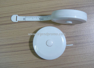 Promotional plastic cloth tape measure with custom logo